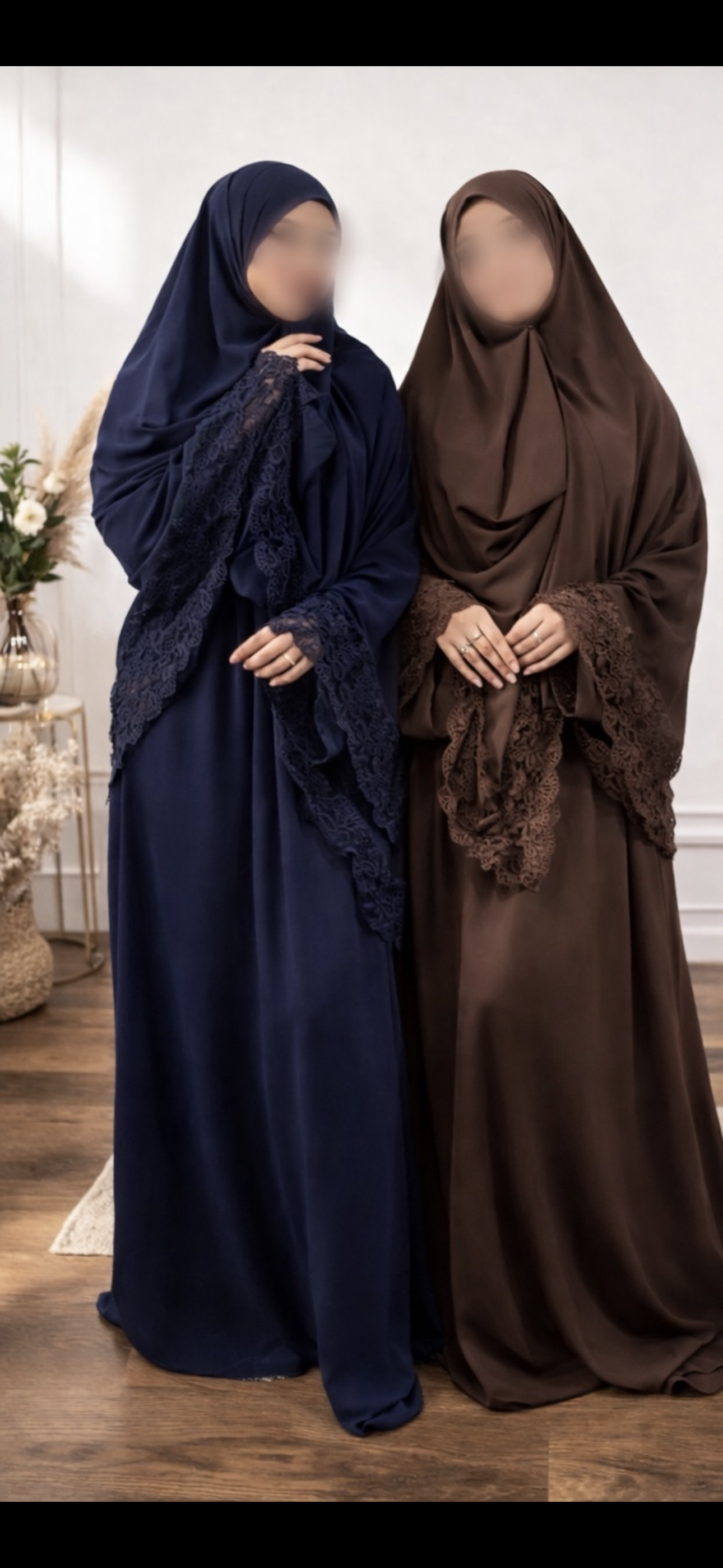 ENSEMBLE DE PRIÈRE DENTELLE BORDEAUX